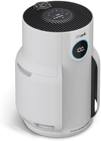 Shark NeverChange5 Air Purifier for Home, Bedroom, 65 Sq. ft. Room Coverage, 5 Year HEPA Filter Retains 99.97% of Allergens Including Dust, Pollen, Pet Hair, Mode