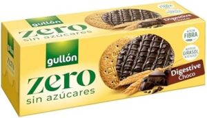 Gullon Sugar Free Digestive Choco 270g - Delicious, Crispy & Baked to Perfection