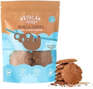 Koala Picks Vanilla Cookies – 8 pcs/pack – Delicious Vanilla-Flavored Cookies Made from All-Natural Ingredients, Perfect for Snacking and Sharing, Free from Artificial Flavors and Preservatives