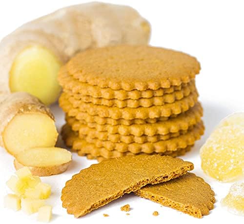 Dewey's Bakery Triple Ginger Cookie Thins | No Artificial Flavors, Synthetic Colors or Preservatives | Baked in Small Batches | 9oz (Pack of 1)