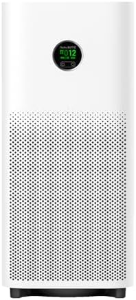 Xiaomi Smart Air Purifier 6, High CADR 443m³/h, Covers Rooms Up to 87.5m², 5-in-1 HEPA Filtration, Smart App & Voice Control, Quiet Air Cleaner for Dust, Smoke, Pollen & Pet Dander