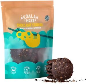 Koala Picks Choco Oat Cookies - 8 pcs/pack - Delicious Chocolate Oat Cookies Made from All-Natural Ingredients, Perfect for Snacking and Sharing, Free from Artificial Flavor and Preservatives