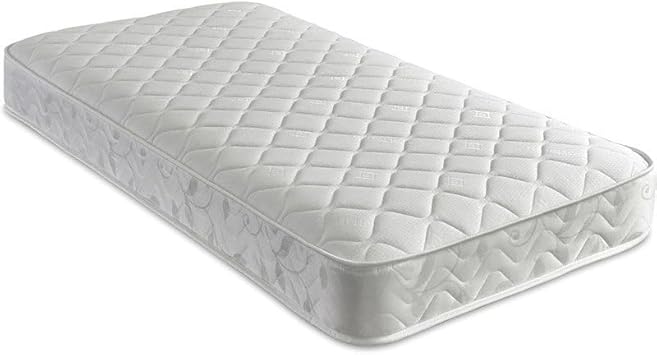 Orthopedic Single Medicated Mattress 190x90cm – Firm Comfort Foam Mattress for Back & Spine Support | Pain Relief, Breathable & Durable – Cozy Home (White, Single : W90 x L190 x H12 cm)