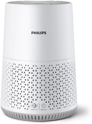 Philips Air Purifier 600 Series, Energy Efficient with Smart Sensor, for Allergy Sufferers, HEPA Filter Removes 99.97% of Pollutants, Covers up to 44 m², App Control, White (AC0651/10)