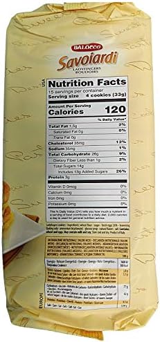 Balocco Savoiardi Ladyfingers - 1.1 Pound