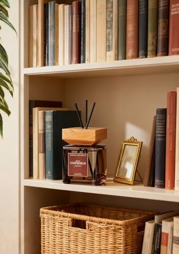 200ml Premium Oud & Agarwood Reed Diffuser | Long-Lasting Home Fragrance | Natural Essential Oil Room Scent | Elegant Aromatherapy for Bedroom, Living Room & Office