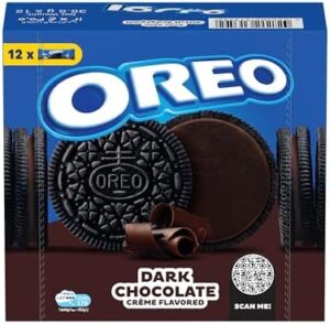 OREO Dark Chocolate Cookies Sandwich Biscuits 12x35.5g