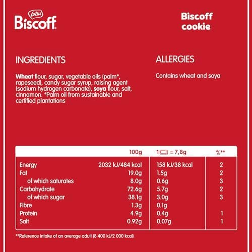 Biscoff Lotus | Caramelized Biscuit Cookies | 250g | Pack of 1