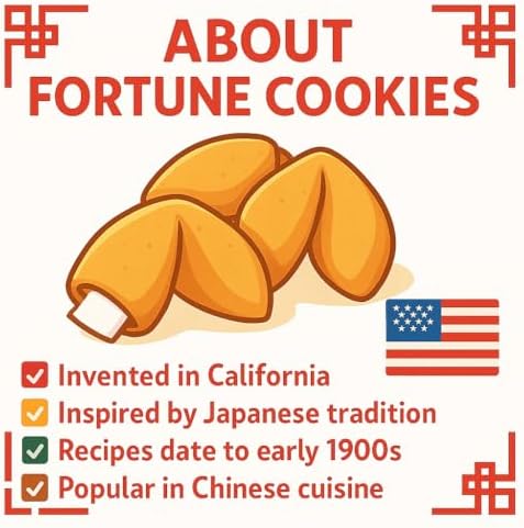 Sky Ecommerce | Fortune Cookies 100Pk | Premium USA Baked, Bulk Fortune Cookies Individually Wrapped, Fortune Cookie Rounds, Fresh Cookies, Chinese Fortune Cookies, Chinese New Year Snacks