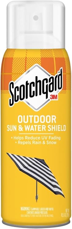 Scotchgard Outdoor Sun & Water Shield 5019-10Uv, 10.5 Oz (297 Gr.), Repels Spills, Resists Soils And Blocks Stains. 1 Can/Pack