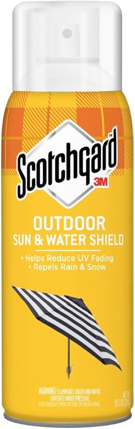 Scotchgard Outdoor Sun & Water Shield 5019-10Uv, 10.5 Oz (297 Gr.), Repels Spills, Resists Soils And Blocks Stains. 1 Can/Pack
