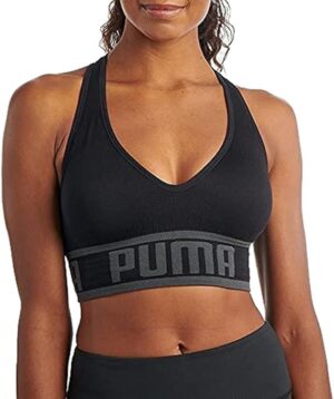 PUMA womens Nahtloser Sport-bh Sports Bra
