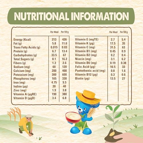 Nestle Cerelac Rice & Vegetable Mix From 6 Months, 350g