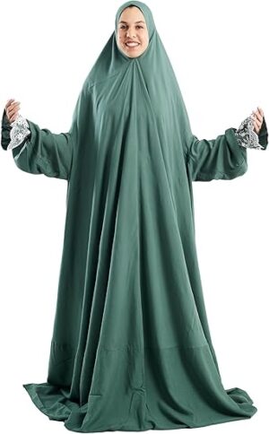 Prayer Dress Women Elegant and Modest Prayer Dress Abaya for Women by Noury - Perfect for Daily Prayer