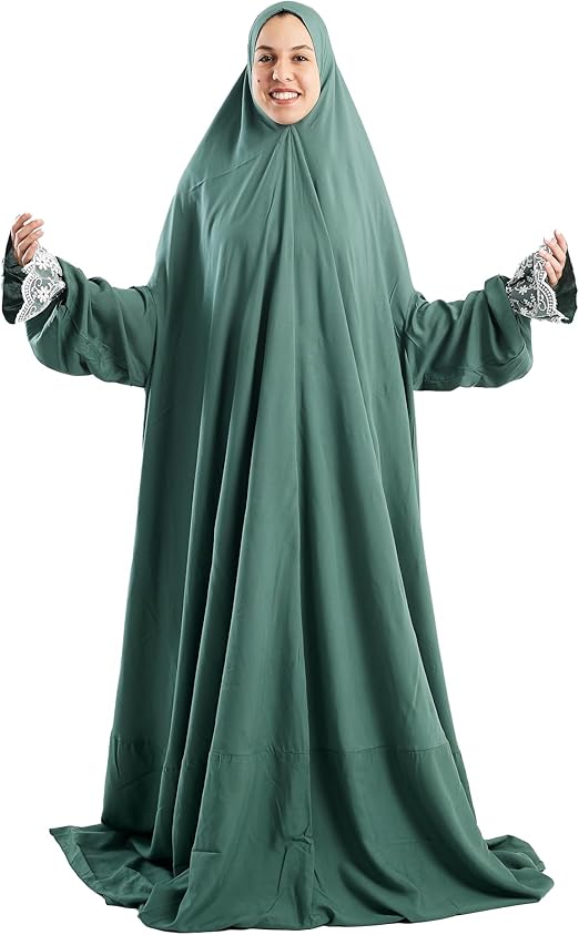 Prayer Dress Women Elegant and Modest Prayer Dress Abaya for Women by Noury - Perfect for Daily Prayer