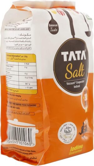 Tata Vacuum Evaporated Iodised Salt, 1 kg