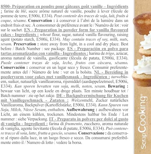 Scrapcooking Organic Cupcake Preparation