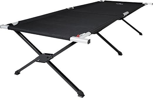TETON Sports Camp Cot; Finally, a Cot that Brings the Comfort of Home to the Campsite; Camping Cots for Adults; Easy Set Up; Storage Bag Included