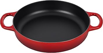 Le Creuset Signature Cast Iron Everyday Pan, 11", Cerise