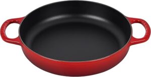 Le Creuset Signature Cast Iron Everyday Pan, 11", Cerise