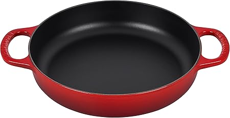 Le Creuset Signature Cast Iron Everyday Pan, 11", Cerise