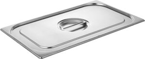Raj Steel GN Pan Cover, Silver, 530×325 MM, CS5708 - Gastronorm Pan, Catering Pan, Food Warmer Pan, Food Storage Container Lid