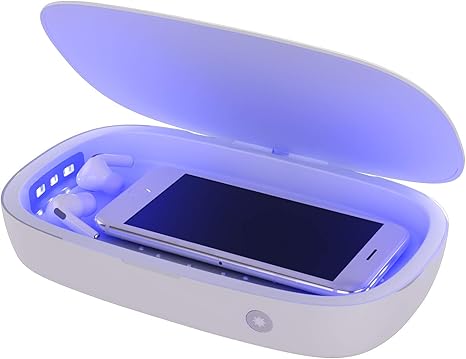 Jabees UV Light Sterilizer Box | UV Box Sanitizer | UV-C Technology | Disinfect Phones, Keys, Jewellery and more | Dual modes + Aroma Diffuser