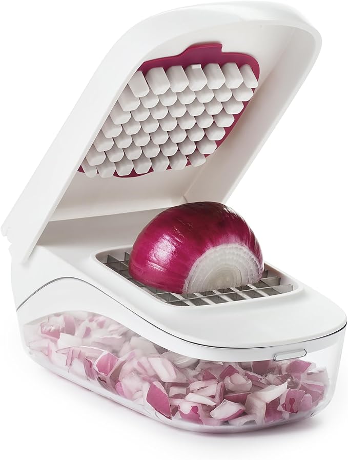 OXO Good Grips Vegetable and Onion Chopper with Easy Pour Opening