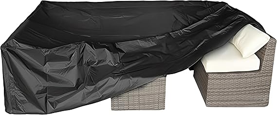 Patio Water Resistant Furniture Cover Set, Large - 98x78x32in