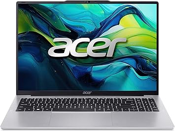 Acer Aspire Lite AL16 Laptop 13th Gen Intel Core i5-1334U 10 Cores Upto 4.6GHz/16GB DDR5 RAM/512GB SSD Storage/Intel Iris XE Graphics/16" WUXGA IPS SlimBezel/Win 11 Home/WiFi-6/Silver (US Version)