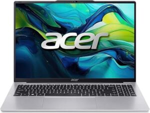 Acer Aspire Lite AL16 Laptop 13th Gen Intel Core i5-1334U 10 Cores Upto 4.6GHz/16GB DDR5 RAM/512GB SSD Storage/Intel Iris XE Graphics/16" WUXGA IPS SlimBezel/Win 11 Home/WiFi-6/Silver (US Version)