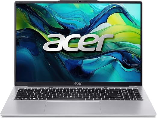 Acer Aspire Lite AL16 Laptop 13th Gen Intel Core i5-1334U 10 Cores Upto 4.6GHz/16GB DDR5 RAM/512GB SSD Storage/Intel Iris XE Graphics/16" WUXGA IPS SlimBezel/Win 11 Home/WiFi-6/Silver (US Version)