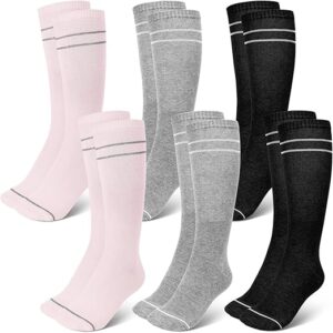 Maternity Compression Socks 6 Pairs (20-30 mmHg) - Best Circulation Support Stockings for Pregnancy, Edema Relief, Women's Comfort
