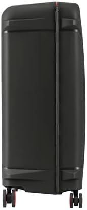 American Tourister Tribus Suitcase, 69 cm / 25 inch, 4 Spinner Wheels, Hard Top, PP Dark Grey|Address Tag|TSA Lock|Scratch Resistant Texture|3-Point Locking System - 3 Years Global Warranty