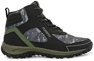 Fusefit Men's BLACK BURN FF Outdoor hiking shoes