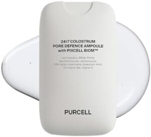 PURCELL 24/7 Colostrum Ampoule Mist - Glass skin with Long Hydration, Poreless Smooth Skin, Before & After Makeup, Hyaluronic Acid and Vitamin, For All Skin types, 1.85 fl oz