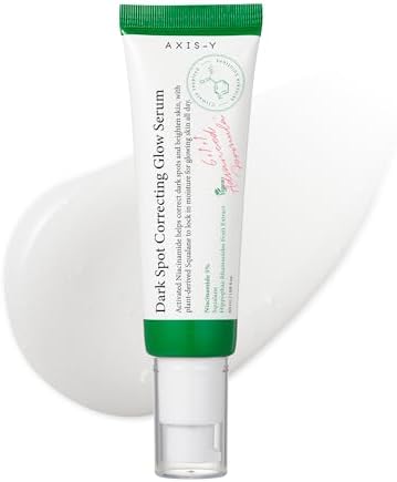 AXIS-Y Dark Spot Correcting Glow Serum 50ml - 5% Niacinamide Dark Spot Remover For Face - Vegan Korean Skin Care Niacinamide Serum for All Skin Types - 1.69 fl. oz.