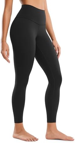 CRZ YOGA Women's Butter Luxe Leggings 25 Inches - High Waisted Buttery Soft Comfort Lounge Leggings