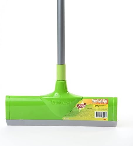 Scotch-Brite Floor Squeegee with Stick AS300, 1 set/pack | 30cm squeege + stick | Multipurpose | Rubber | Floor Wiper | Floor Brush | Kitchen | Garden | Wiper Bathroom Floor Wiper | All Floors