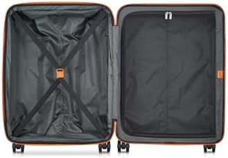 Securitech By Delsey Citadel Expendable Double wheel cabin trolley luggage bag 82cm Anthracite