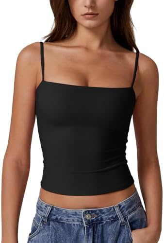 Women's Double Lined Basic Tank Top