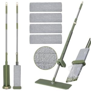 Flat Mop with Wringer Set