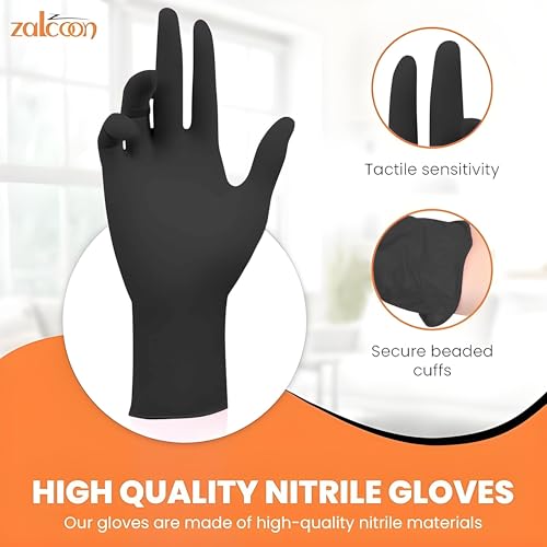 ZALCOON Vinyl Exam disposable Gloves