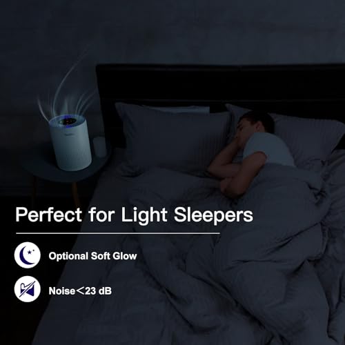 Air Purifiers for Bedroom with HEPA Filters