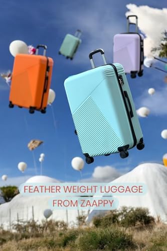 Hard Shell Lightweight 28 Inch (30-35kg) Orange Luggage, Smooth Wheels, Secured Lock