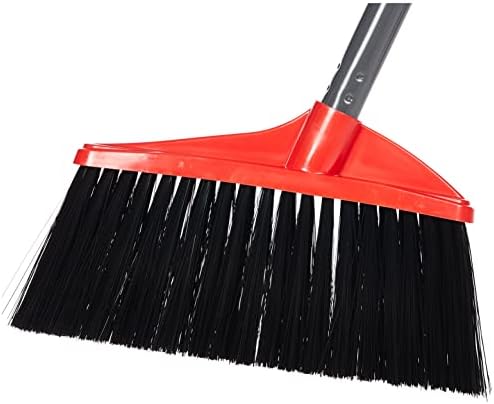 Vileda Long-Handle Dustpan – Convenient Dusting Accessory, Back Pain-Free, Convenient Length, Efficient Dirt Collection,Space-Saving Design (24.5 x 25 x 97 Cm )