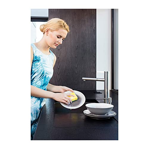 Vileda Tip Top Dish Washing Medium Foam Sponge Scourer 3 Pcs