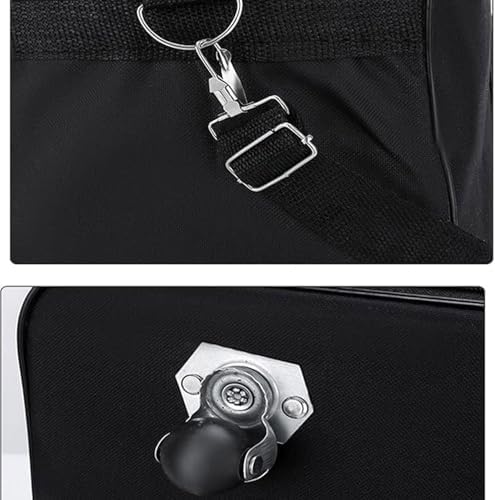 Travel Moving Trolley Luggage 36"inch Foldable Bag XX-Large 30kg/120L “Expandable Rolling Wheel Duffel Bag Large Capacity Suitcase 5 Durable Rolling Wheel Waterproof Lightweight Luggage Black.