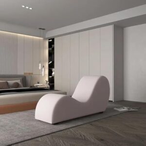 S-Shaped Multi Functional Sofa A Stylish and Comfortable Addition to Your Home Decor (White)