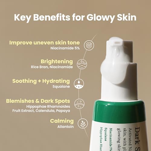 AXIS-Y Dark Spot Correcting Glow Serum 50ml - 5% Niacinamide Dark Spot Remover For Face - Vegan Korean Skin Care Niacinamide Serum for All Skin Types - 1.69 fl. oz.
